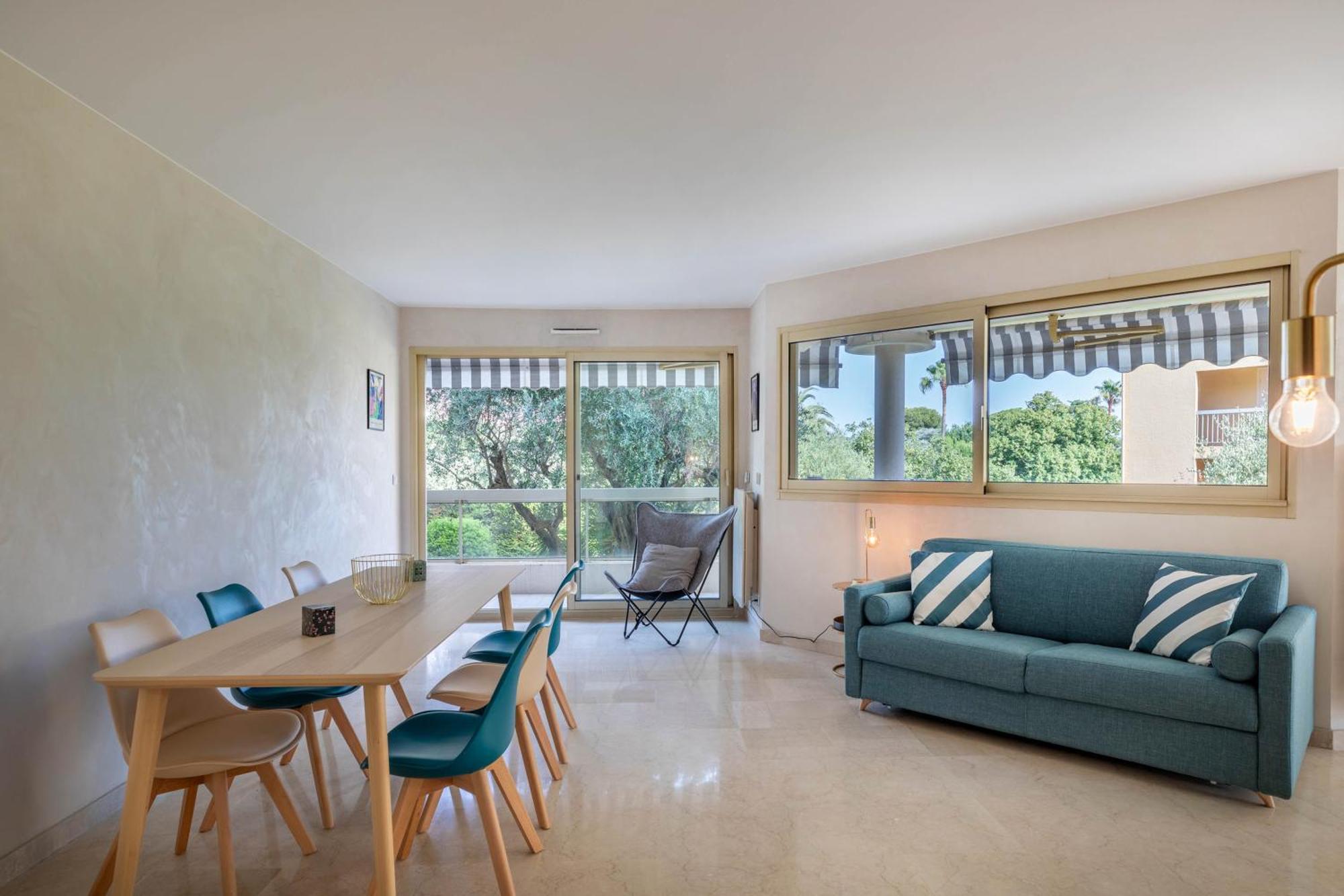 Tanit Piscine, 6 Couchages, Parking Apartment Antibes Luaran gambar